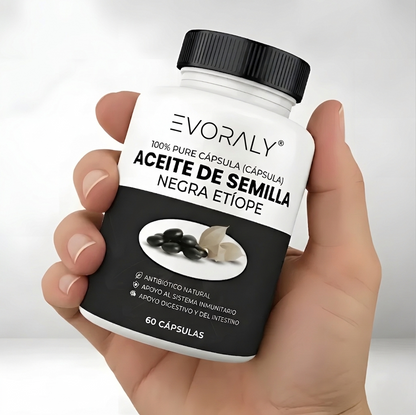 Evoraly Aceite Etíope - Fórmula con 4,64% de timoquinona